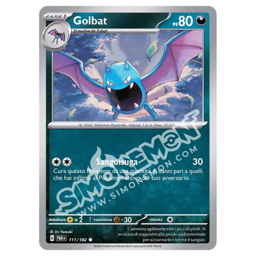 Golbat 111/182 Paradosso Temporale (IT)