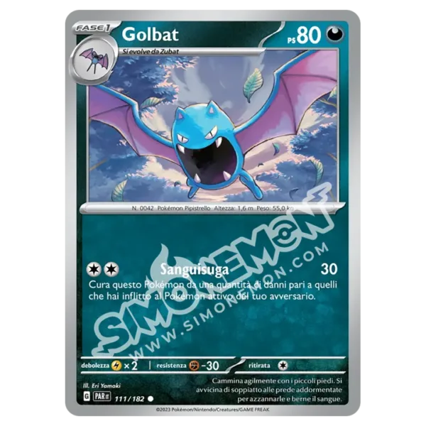 Golbat 111/182 Paradosso Temporale  (IT)