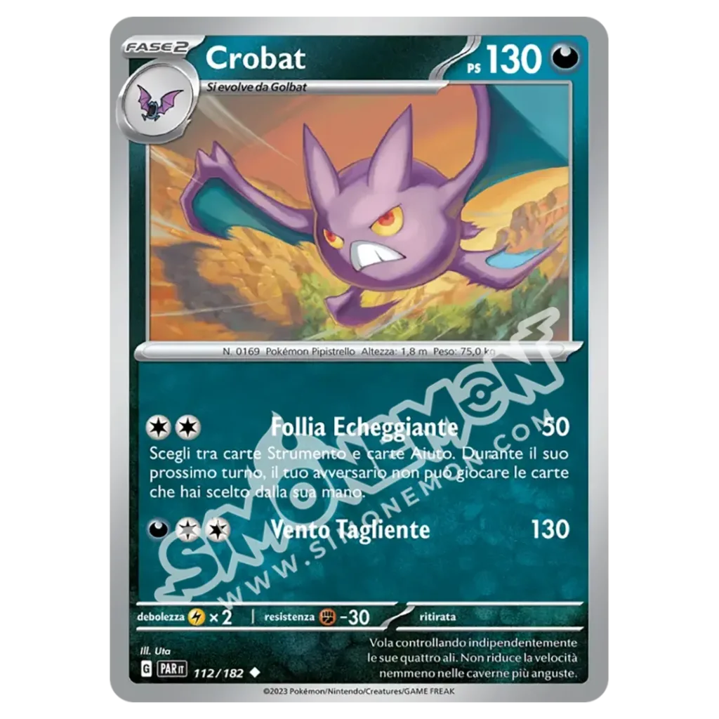 Crobat 112/182 Paradosso Temporale (IT)