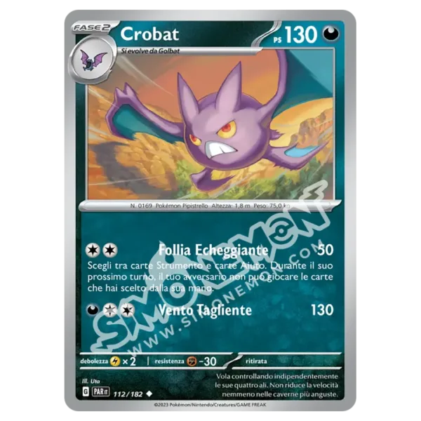Crobat 112/182 Paradosso Temporale (IT)