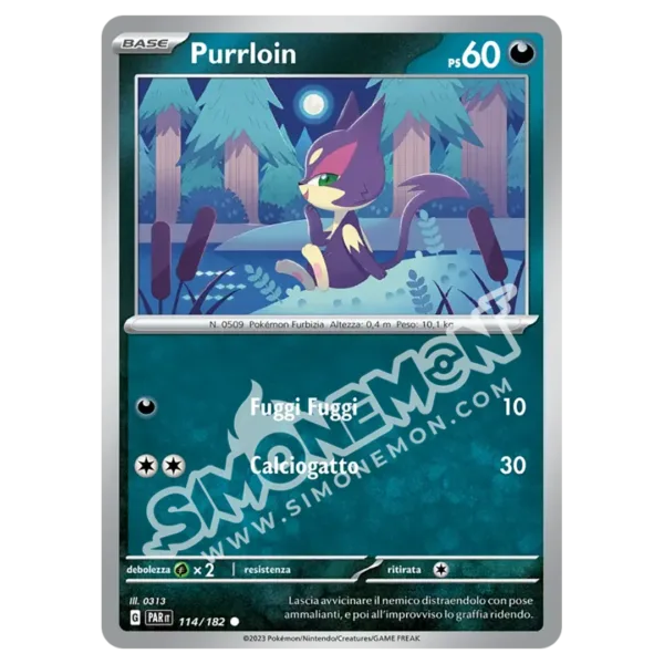 Purrloin 114/182 Paradosso Temporale  (IT)