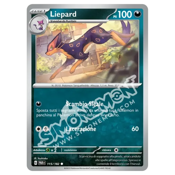 Liepard 115/182 Paradosso Temporale  (IT)