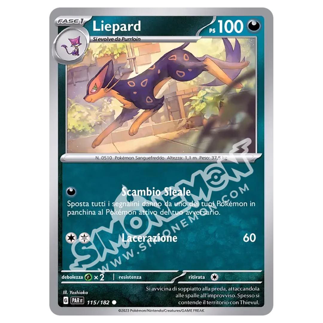 Liepard 115/182 Paradosso Temporale (IT)