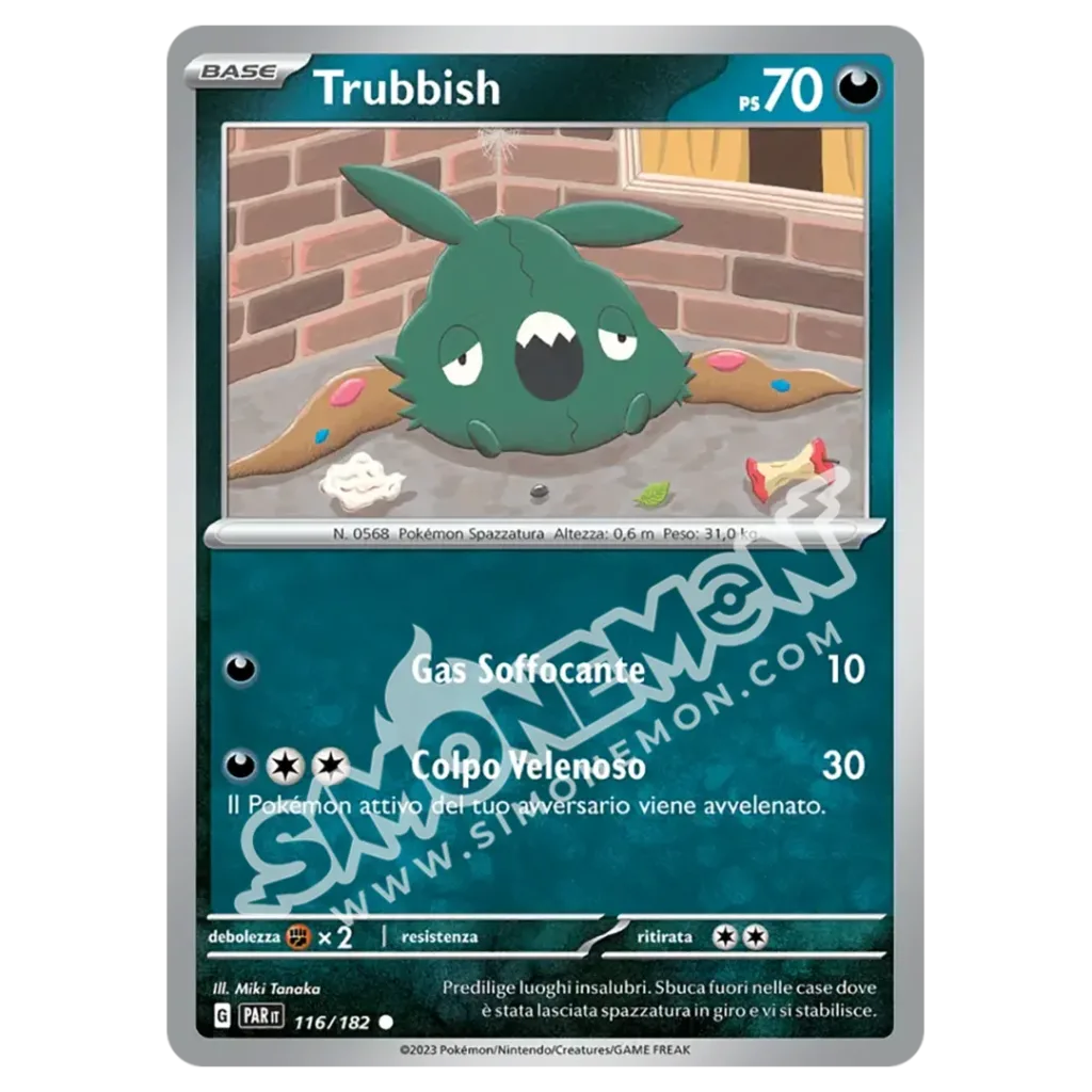 Trubbish 116/182 Paradosso Temporale  (IT)