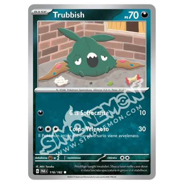 Trubbish 116/182 Paradosso Temporale  (IT)