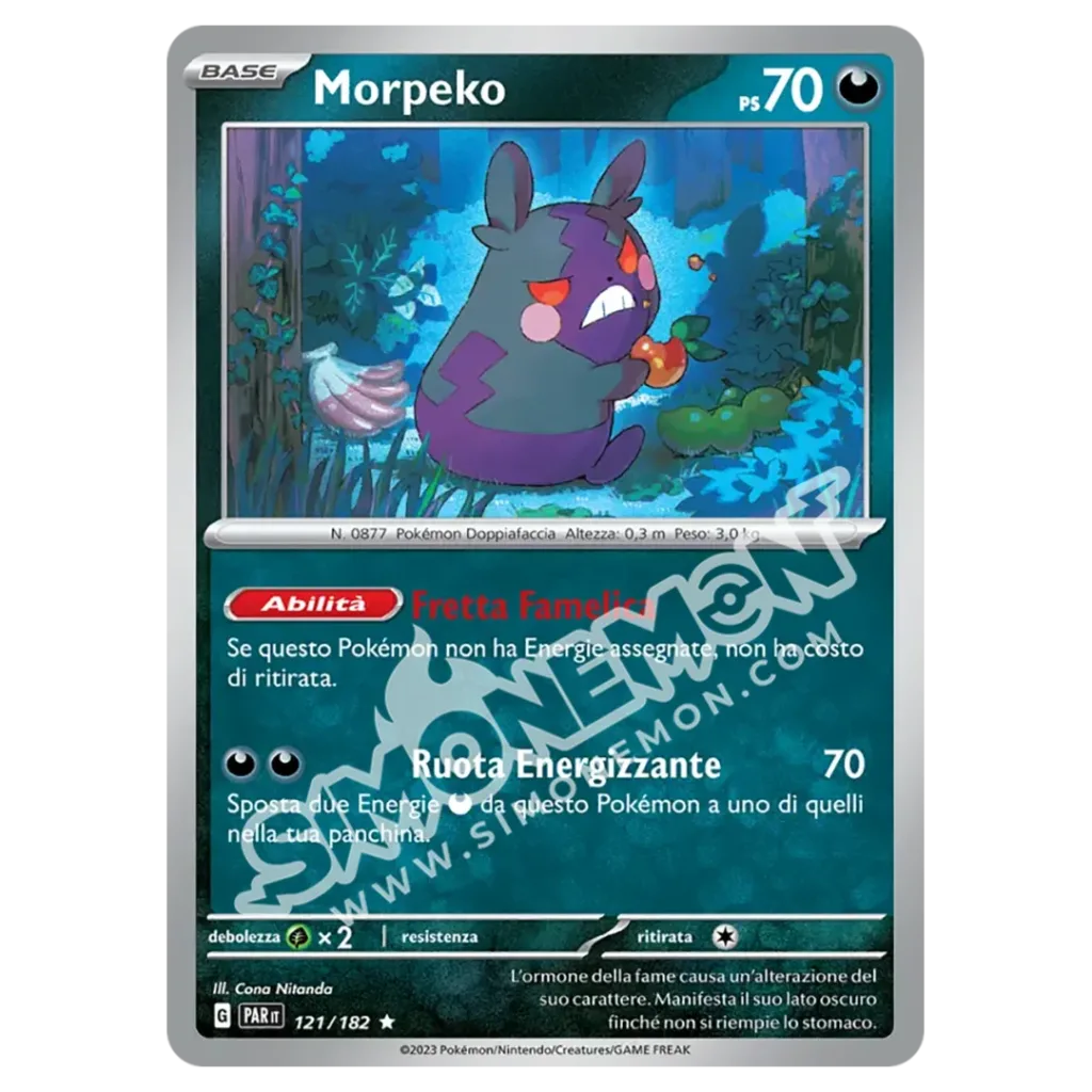 Morpeko 121/182 Paradosso Temporale Foil (IT)