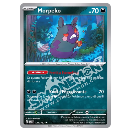 Morpeko 121/182 Paradosso Temporale Foil (IT)