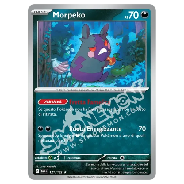 Morpeko 121/182 Paradosso Temporale Foil (IT)