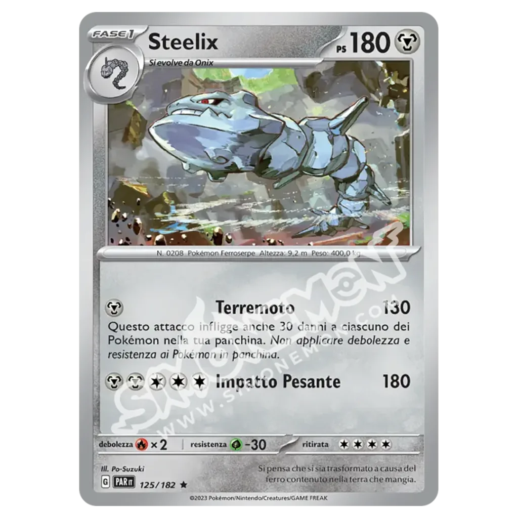 Steelix 125/182 Paradosso Temporale Foil (IT)