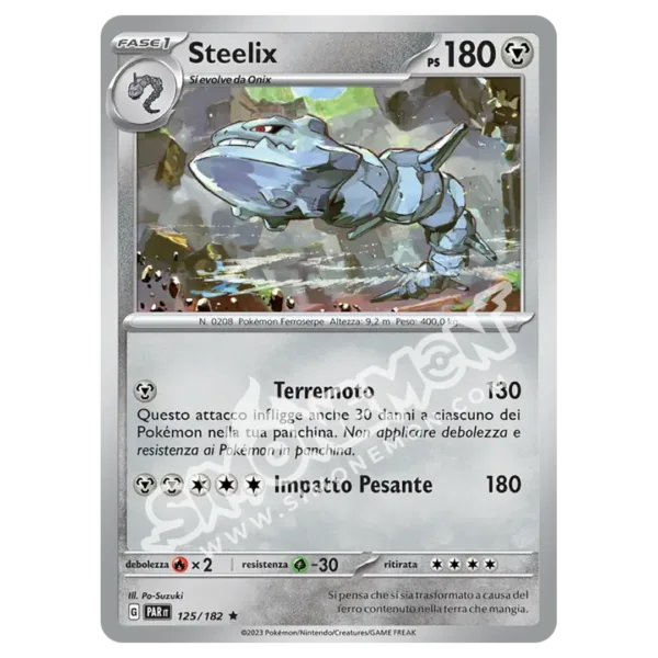 Steelix 125/182 Paradosso Temporale Foil (IT)