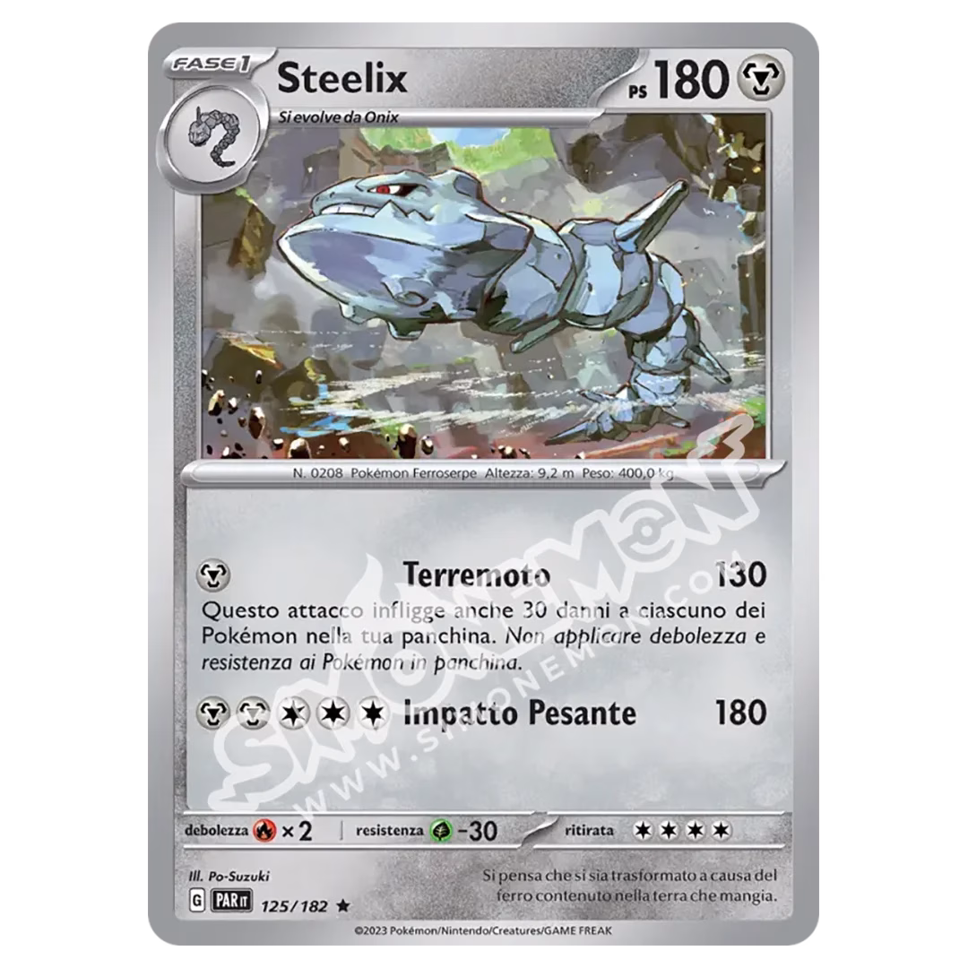 Steelix 125/182 Paradosso Temporale Foil (IT)