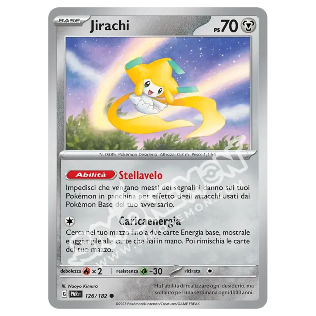 Jirachi 126/182 Paradosso Temporale Reverse (IT)