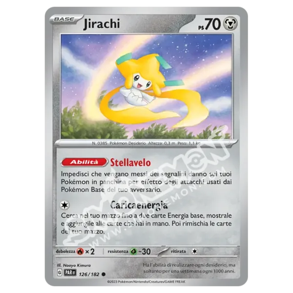 Jirachi 126/182 Paradosso Temporale Reverse (IT)