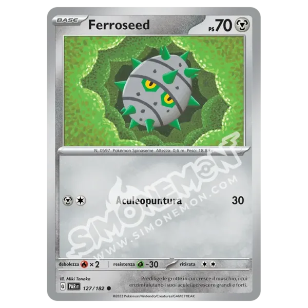 Ferroseed 127/182 Paradosso Temporale  (IT)