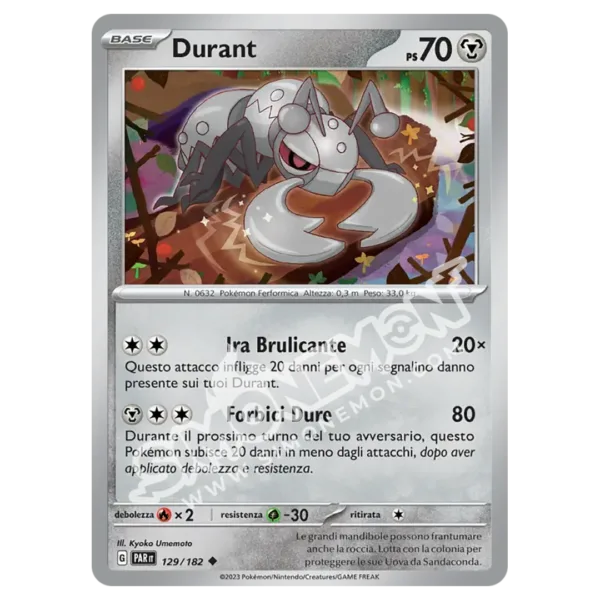 Durant 129/182 Paradosso Temporale  (IT)