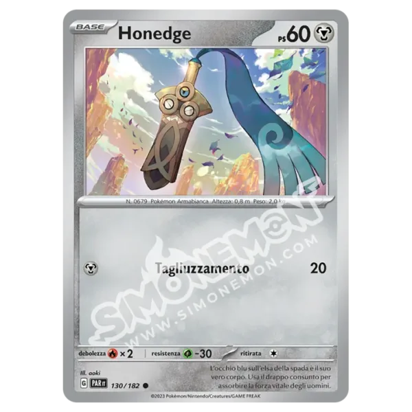 Honedge 130/182 Paradosso Temporale Reverse (IT)