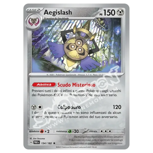 Aegislash 134/182 Paradosso Temporale Foil (IT)