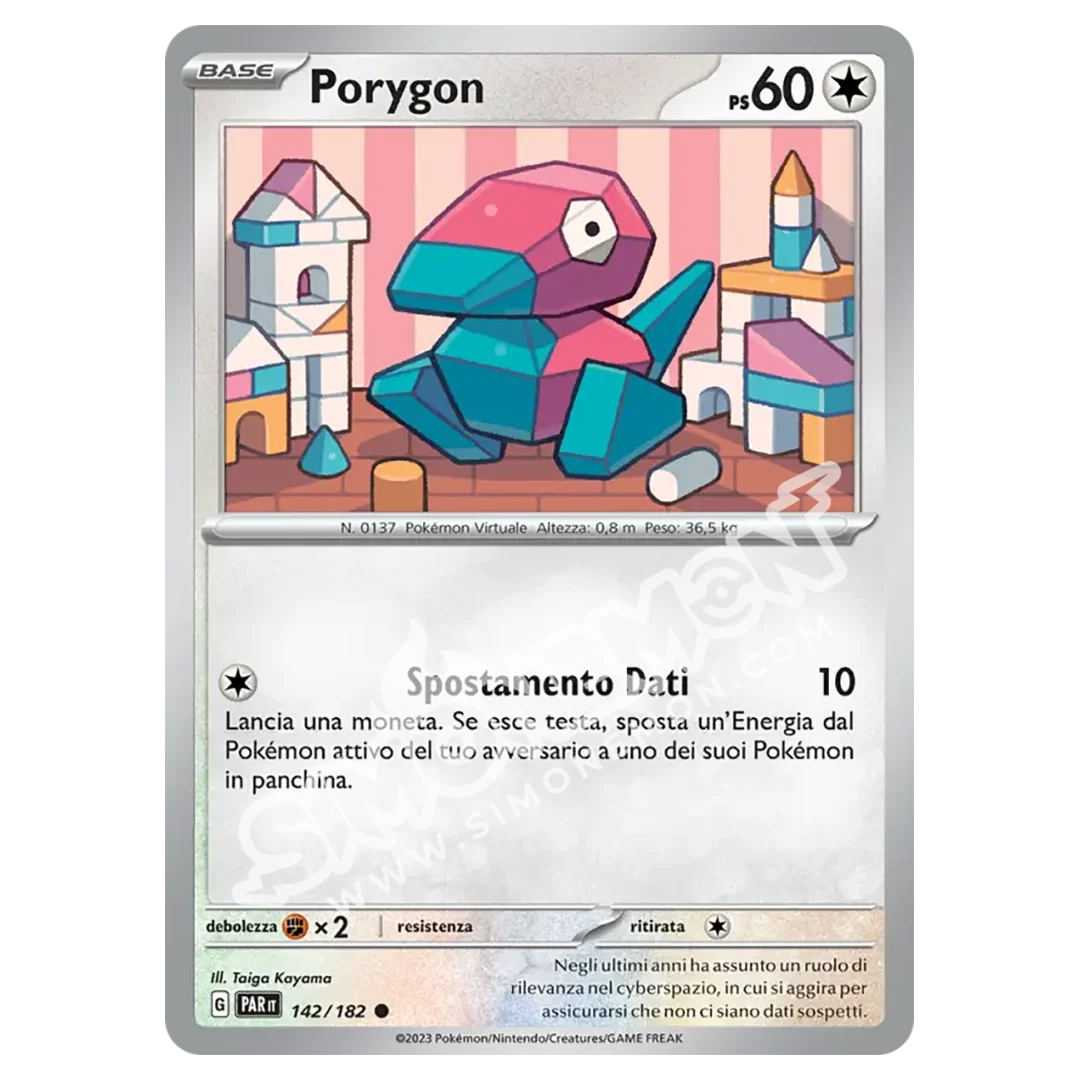 Porygon 142/182 Paradosso Temporale Reverse (IT)