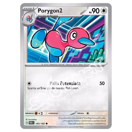 Porygon2 143/182 Paradosso Temporale (IT)