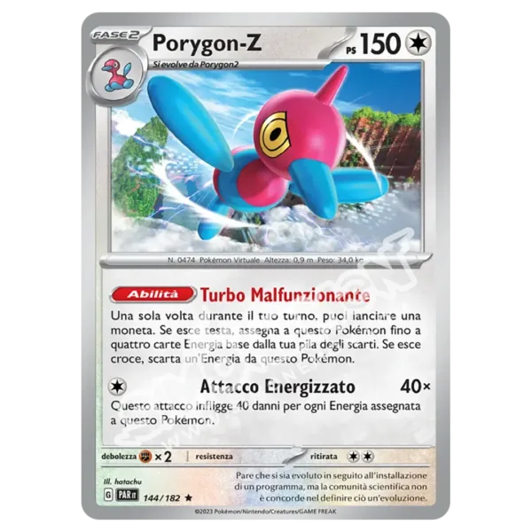 Porygon-Z 144/182 Paradosso Temporale (IT)