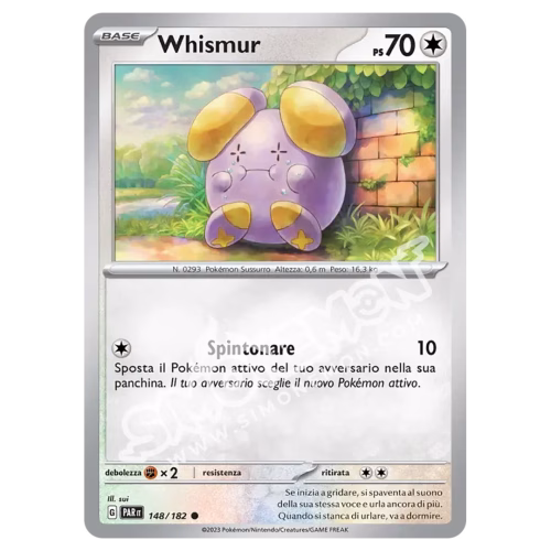 Whismur 148/182 Paradosso Temporale Foil (IT)