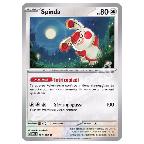 Spinda 151/182 Paradosso Temporale (IT)