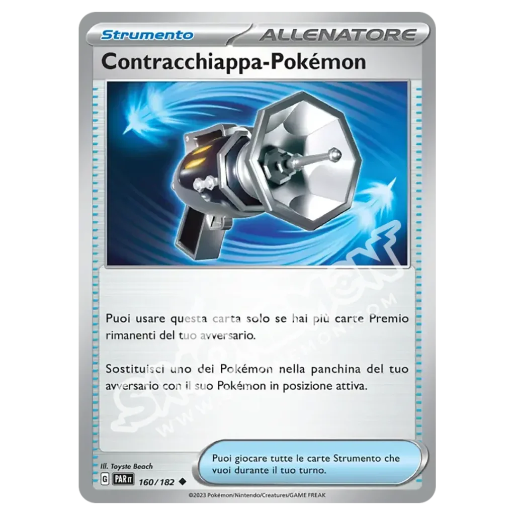 Contracchiappa-Pokémon 160/182 Paradosso Temporale Reverse (IT)