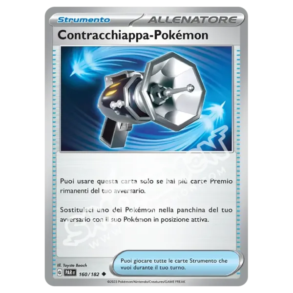 Contracchiappa-Pokémon 160/182 Paradosso Temporale Reverse (IT)