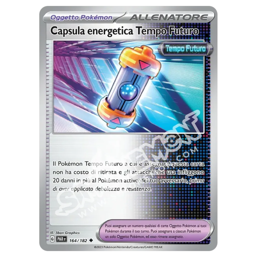 Capsula energetica Tempo Futuro 164/182 Paradosso Temporale Reverse (IT)
