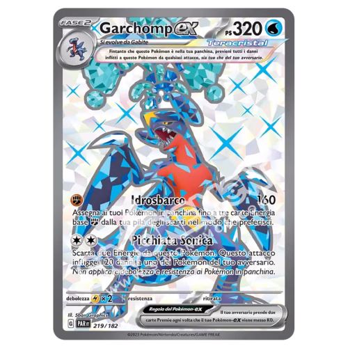 Garchomp-ex 219/182 Paradosso Temporale (IT)