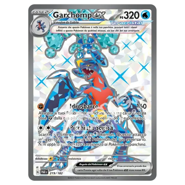 Garchomp-ex 219/182 Paradosso Temporale (IT)