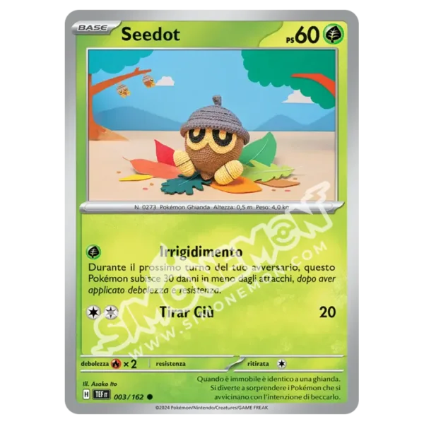 Seedot 003/162 Cronoforze (IT)