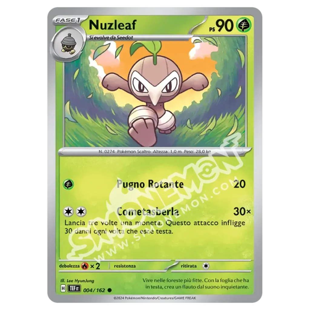 Nuzleaf 004/162 Cronoforze Reverse (IT)