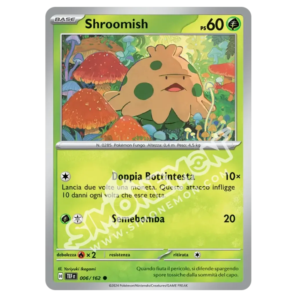 Shroomish 006/162 Cronoforze Reverse (IT)