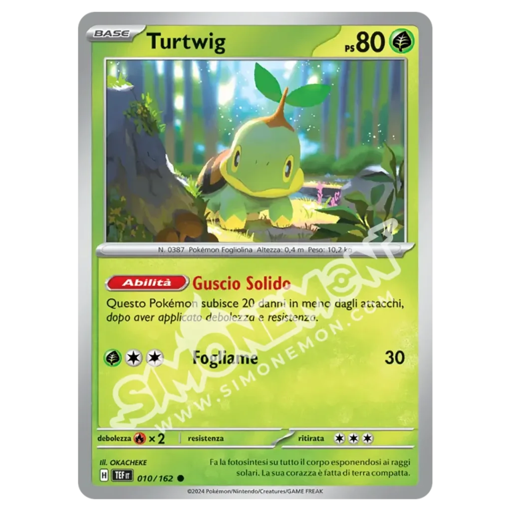 Turtwig 010/162 Cronoforze Reverse (IT)