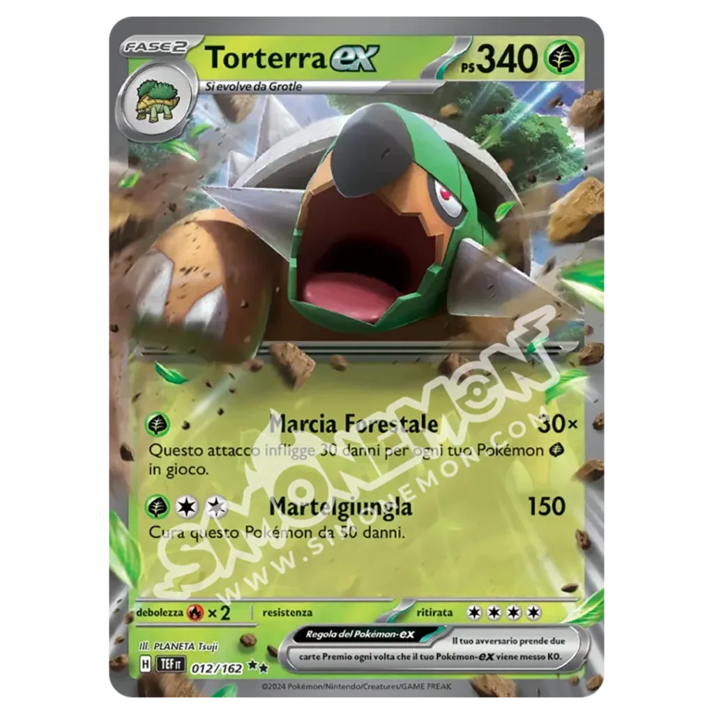 Torterra-ex 012/162 Cronoforze  (IT)