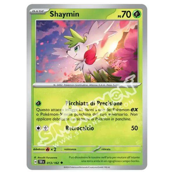 Shaymin 013/162 Cronoforze Reverse (IT)