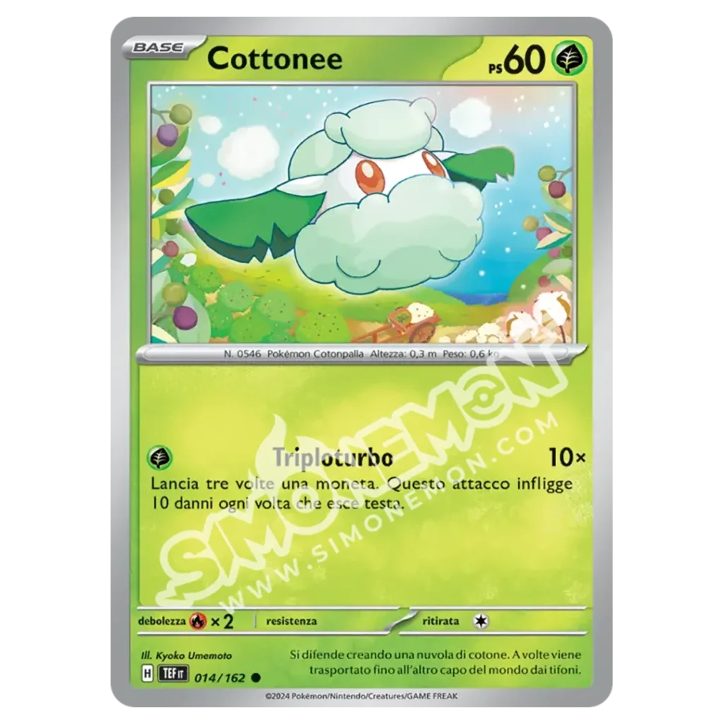 Cottonee 014/162 Cronoforze Reverse (IT)