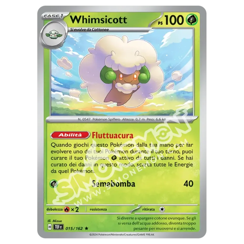 Whimsicott 015/162 Cronoforze  (IT)