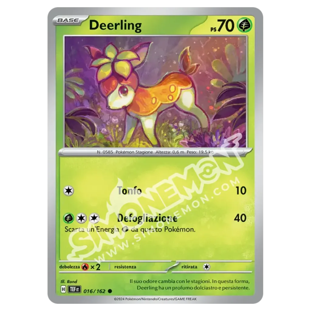 Deerling 016/162 Cronoforze  (IT)