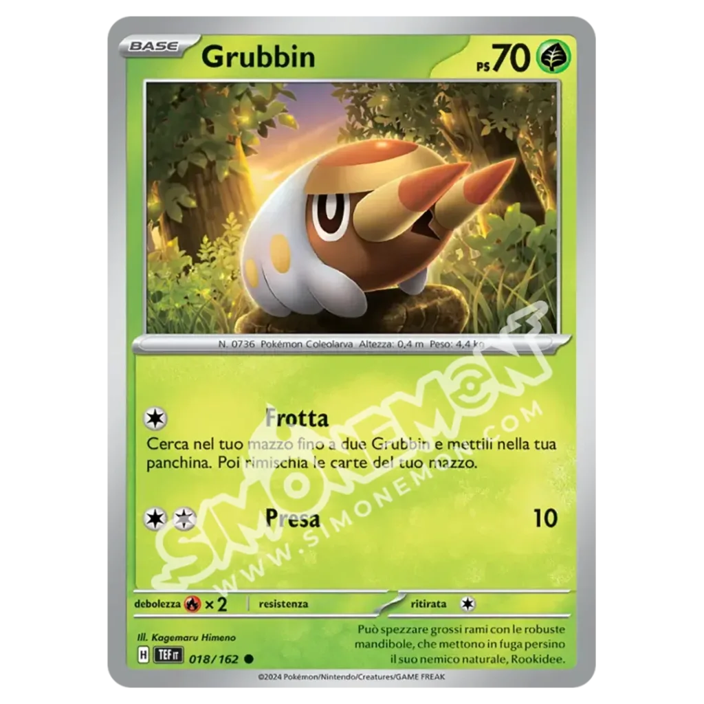 Grubbin 018/162 Cronoforze Reverse (IT)