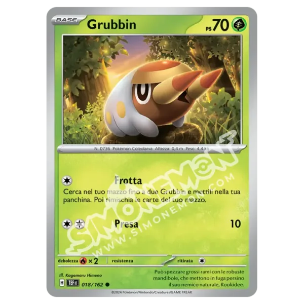 Grubbin 018/162 Cronoforze Reverse (IT)