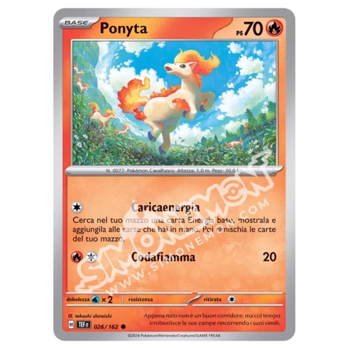 Ponyta 026/162 Cronoforze (IT)