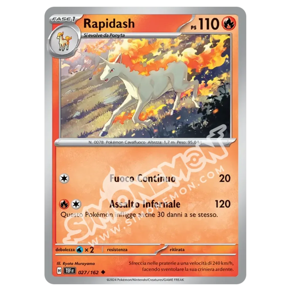 Rapidash 027/162 Cronoforze  (IT)