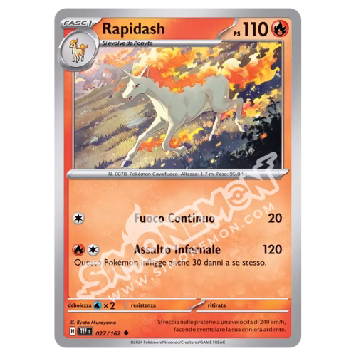Rapidash 027/162 Cronoforze (IT)