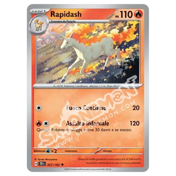 Rapidash 027/162 Cronoforze  (IT)