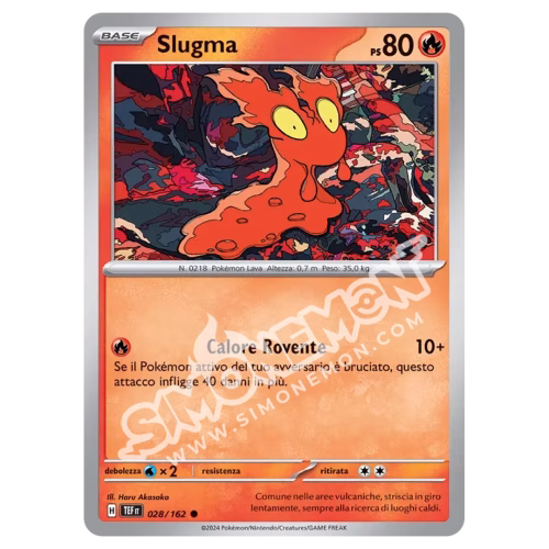 Slugma 028/162 Cronoforze Reverse (IT)