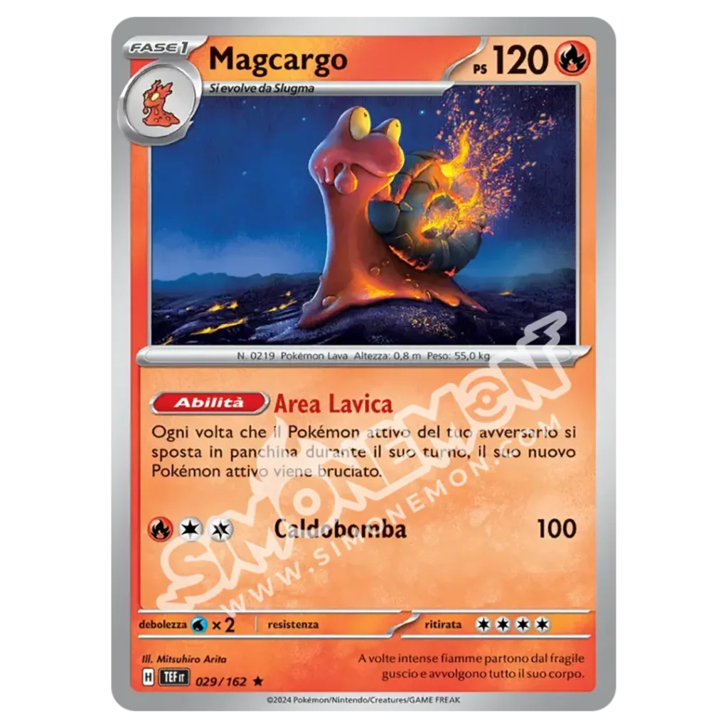 Magcargo 029/162 Cronoforze Foil (IT)