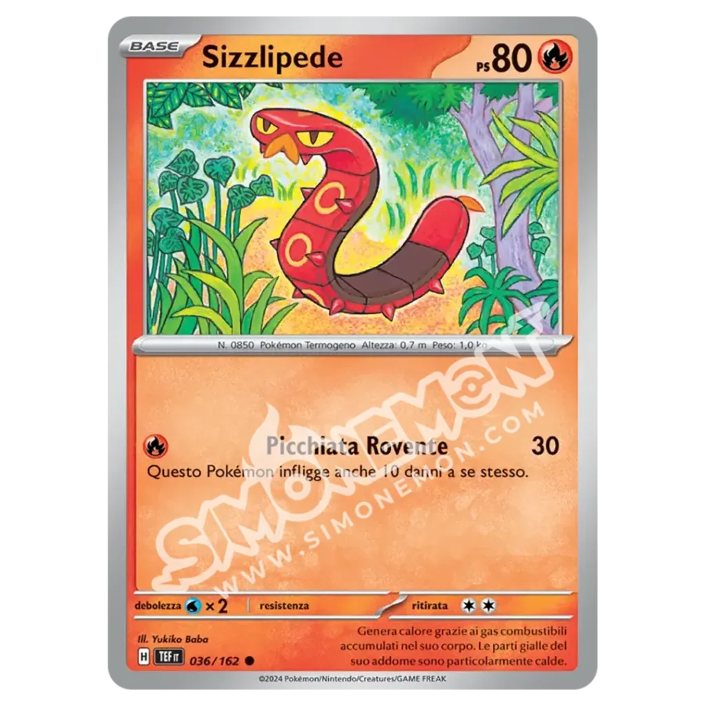 Sizzlipede 036/162 Cronoforze Reverse (IT)