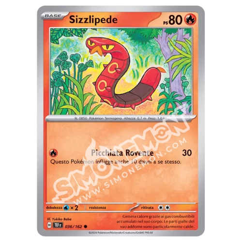 Sizzlipede 036/162 Cronoforze Reverse (IT)